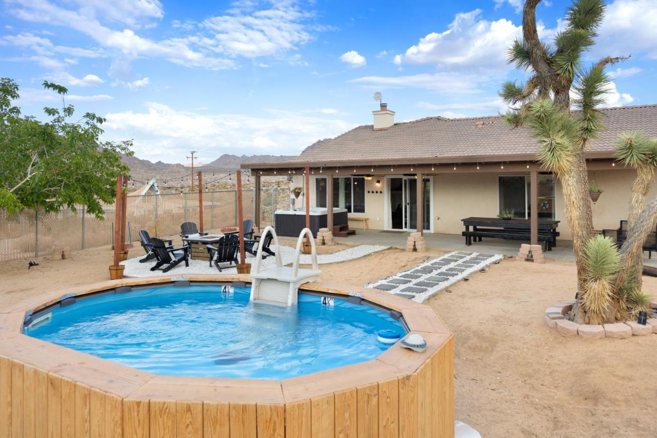 Alana House - Pool, Hot Tub, Bbq, Fire Pit And Walk To Hikes! Home Joshua Tree Kültér fotó